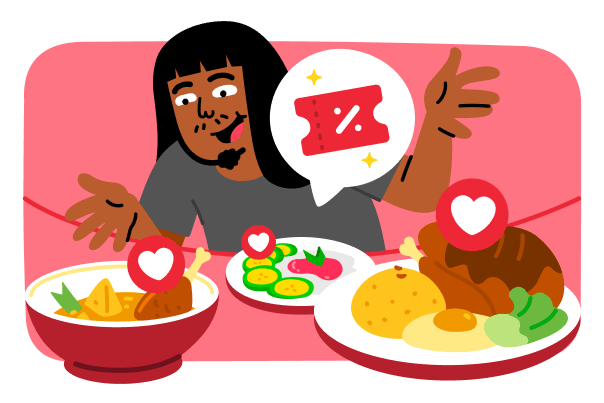 order variety of cuisine