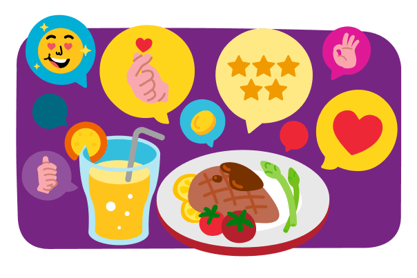 order variety of cuisine